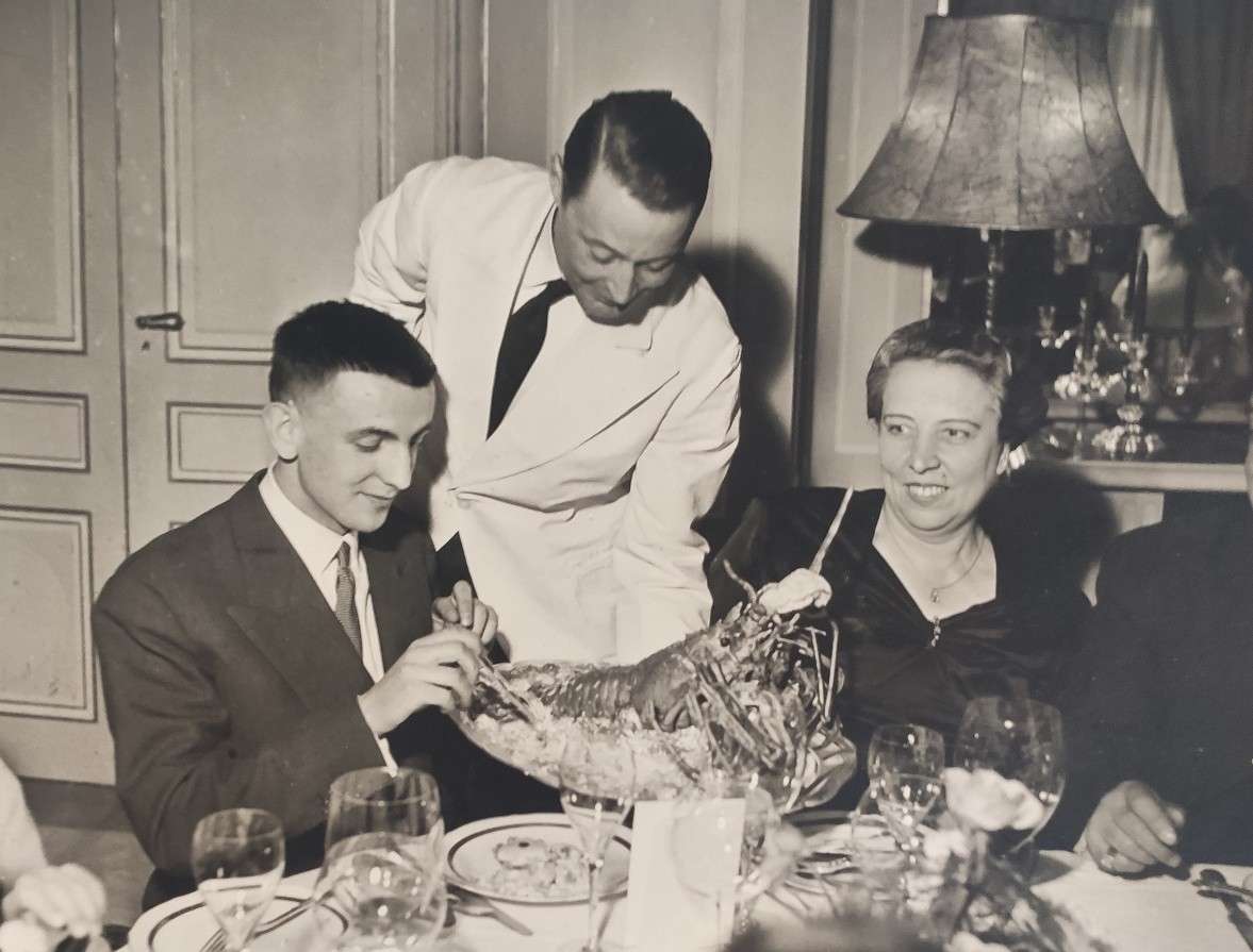 Denise et Gardinier avril 1953